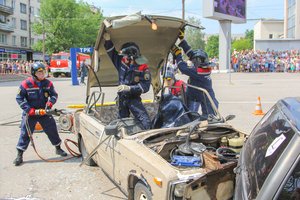 Президент Партнерства Николай Бакунович принял участие в Дне пожарной безопасности Ленинградской области