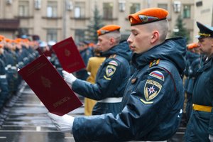 Президент Партнерства Николай Бакунович посетил церемонию приведения к Присяге курсантов Университета Государственной противопожарной службы ГПС МЧС